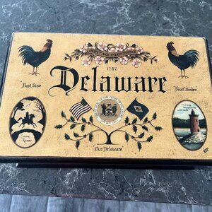 Delaware Keepsake Box & Delaware 100 Year Bay & River Book (1896 - 1996)